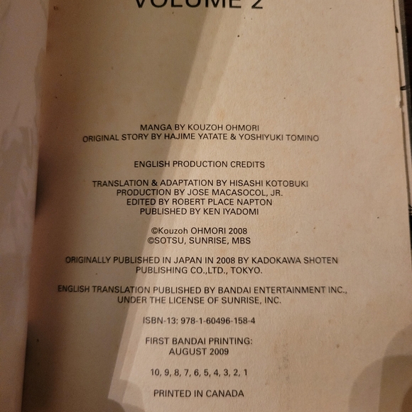 Gundam Double 00 Manga Volume 2 by Kouzoh Ohmori 2009 Rare English OOP - Picture 6 of 7